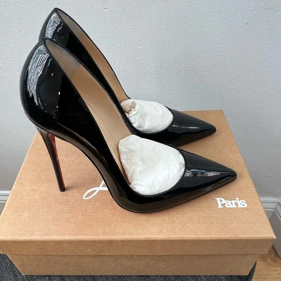 Christian Louboutin So Kate - Pumps Black Patent calf leather - Picture 6 of 11